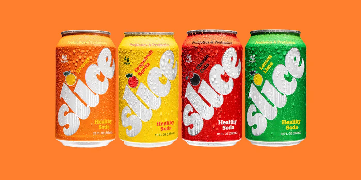Slice's Refreshing Prebiotic Soda Boasts Gut Health Benefits - Men's ...