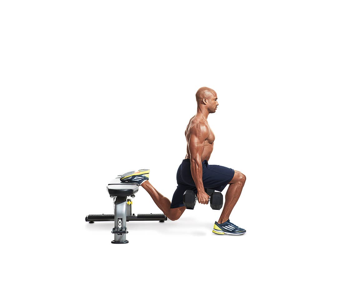 How to Do a Bulgarian Split Squat for Stronger Legs - Men's Journal