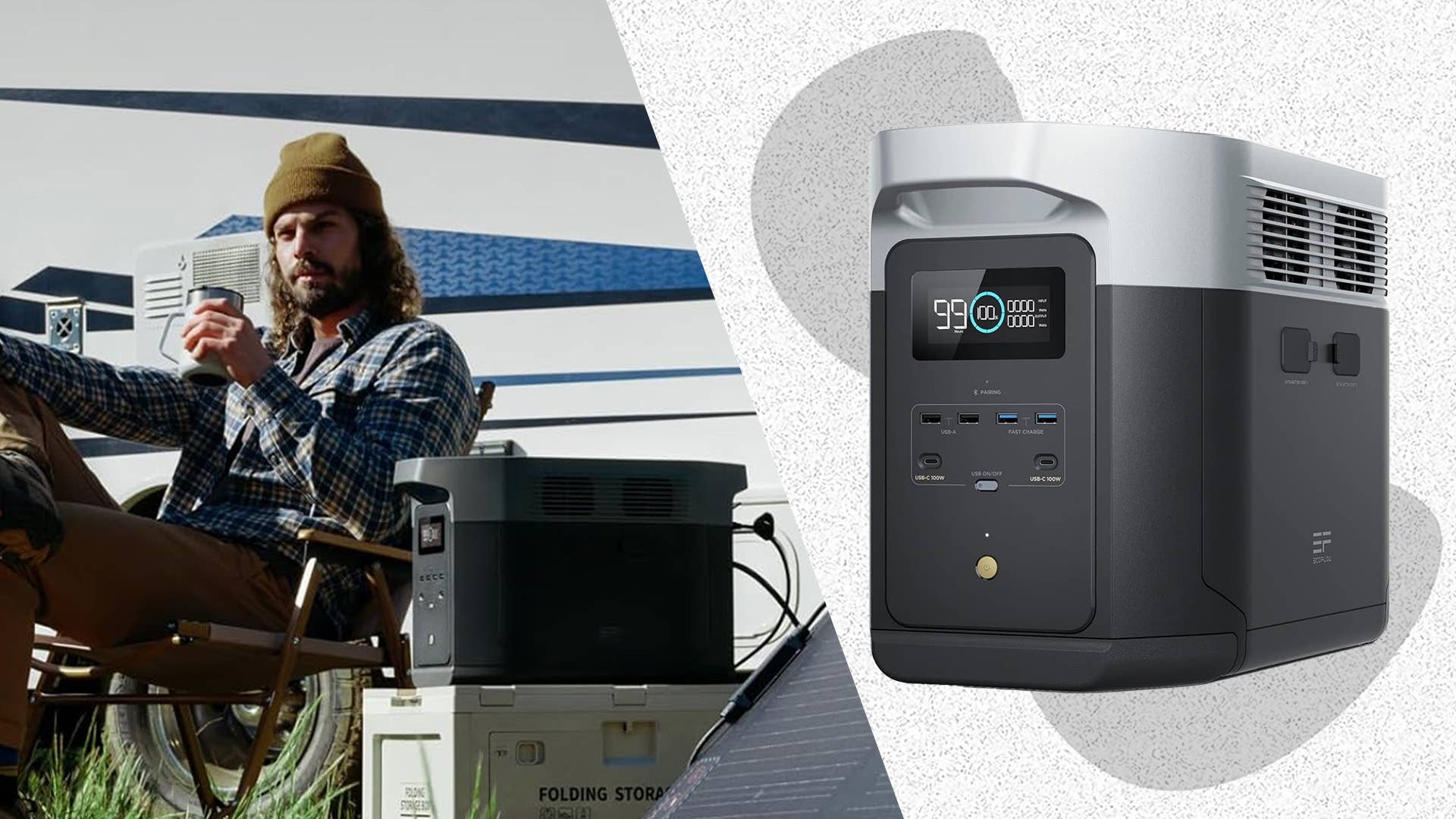 EcoFlow's Delta 2 Max Portable Power Station Is $500 Off - Men's Journal