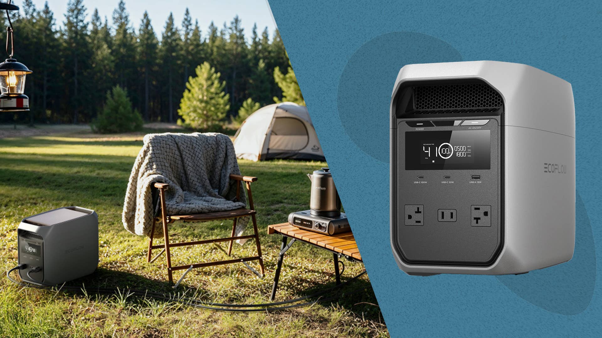 EcoFlow's New Delta 3 Power Station Is Under $400 Right Now - Men's Journal