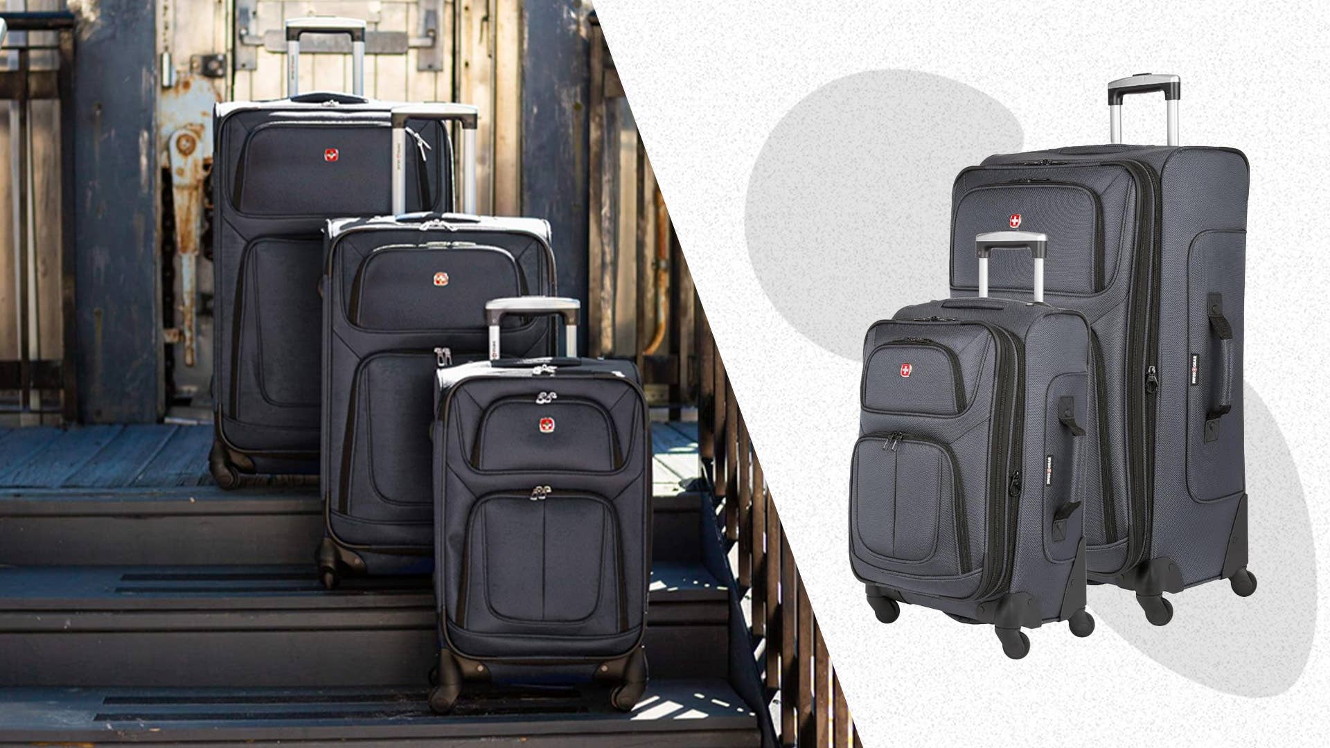 SwissGear's Bestselling Luggage Set Is 45% Off on Amazon - Men's