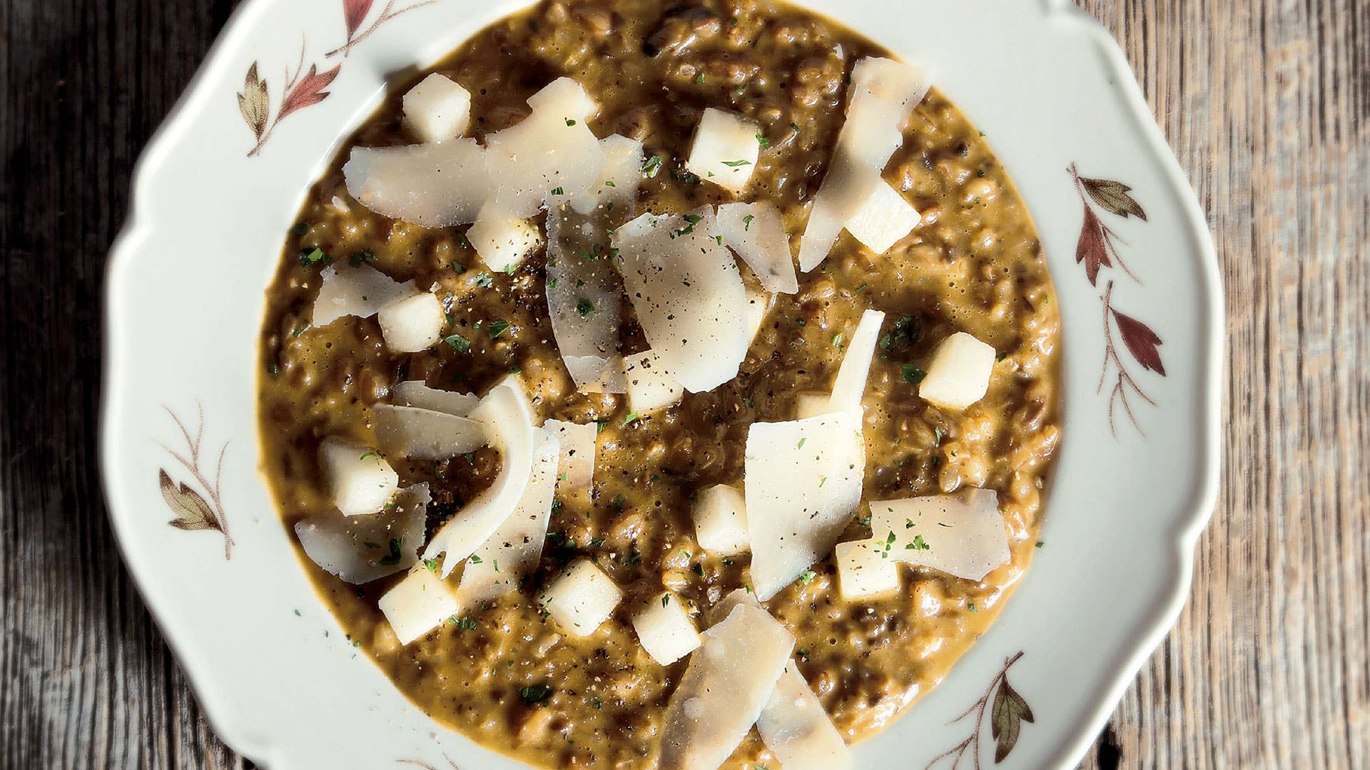 Edward Lee's Bourbon, Brown Butter, and Spelt Risotto Recipe - Men's ...