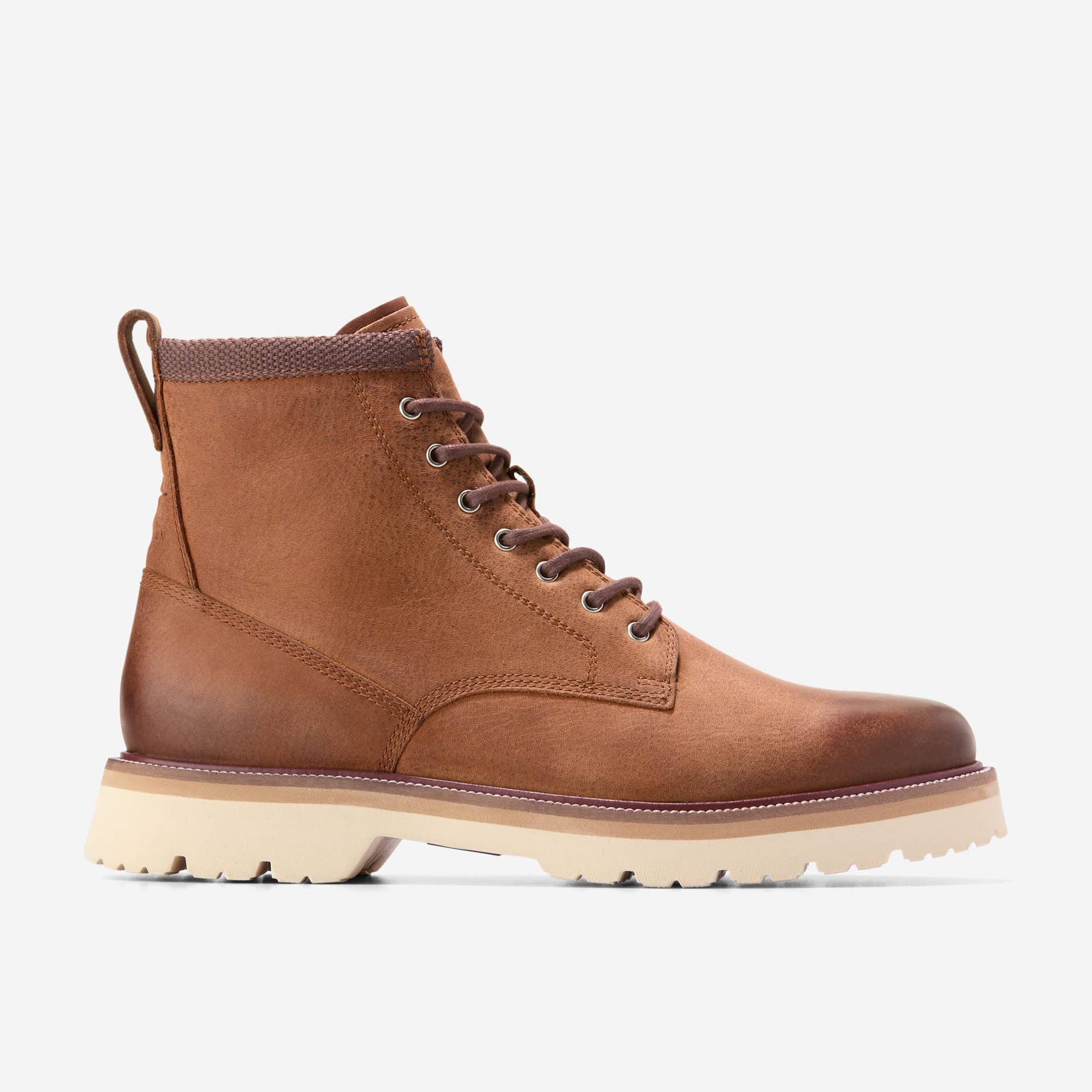 Cole Haan American Classics Plain Toe Leather Boot Brown White Lug Sole Size 8.5 s-l1200.jpg main image 2