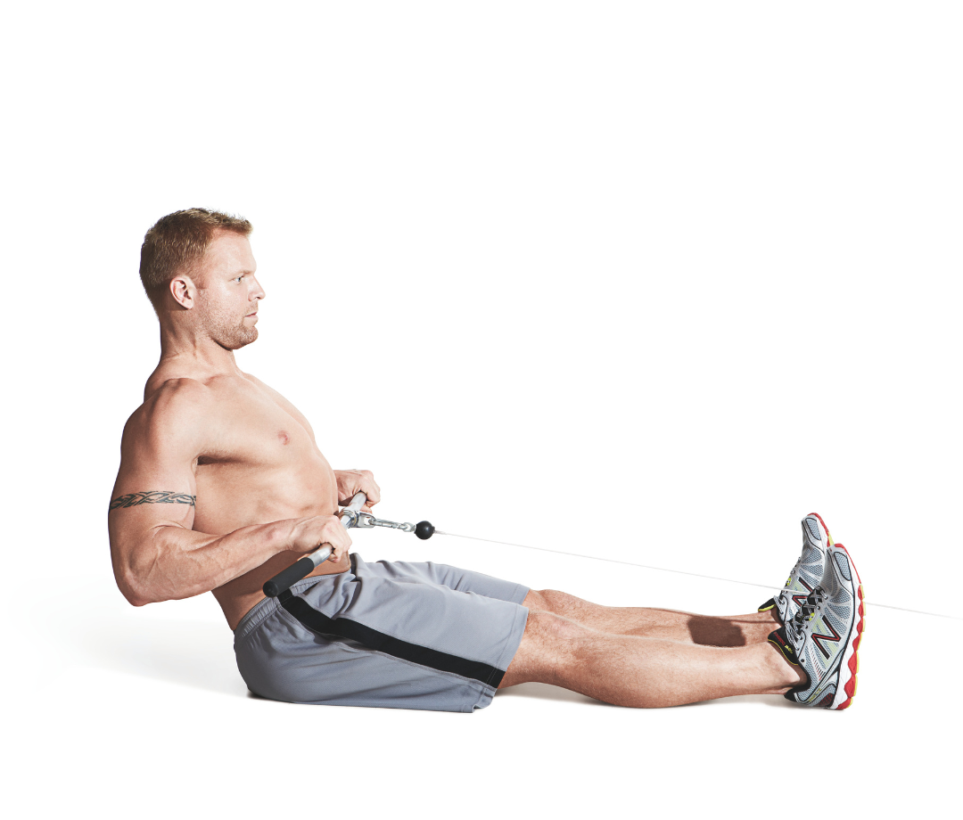 Glen Powell’s Chest, Back, Traps, and Abs Workout - Men's Journal