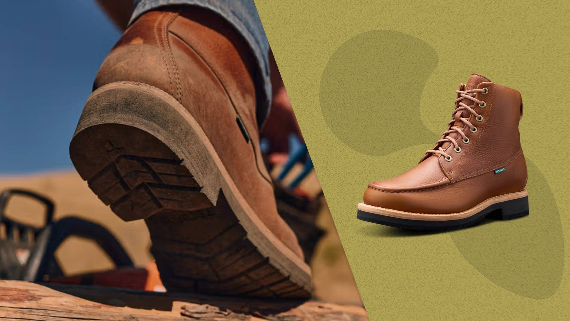 moc toe boots tecovas waterproof boots Tecovas' 'Grippy' Moc Toe Boots Are Nearly 60% Off Right Now Men's Journal