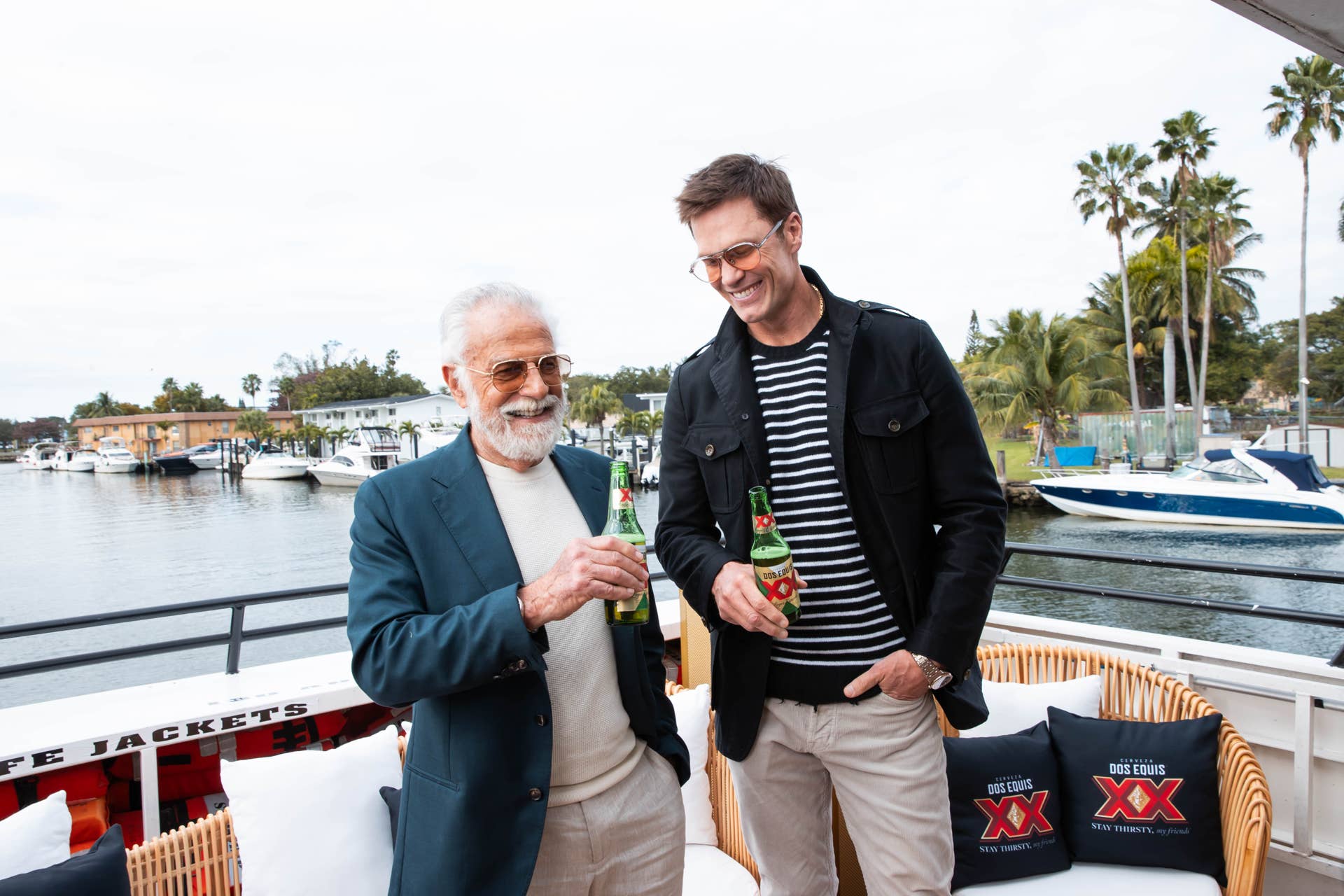 Exclusive The Most Interesting Man in the World Jumped When Dos Equis