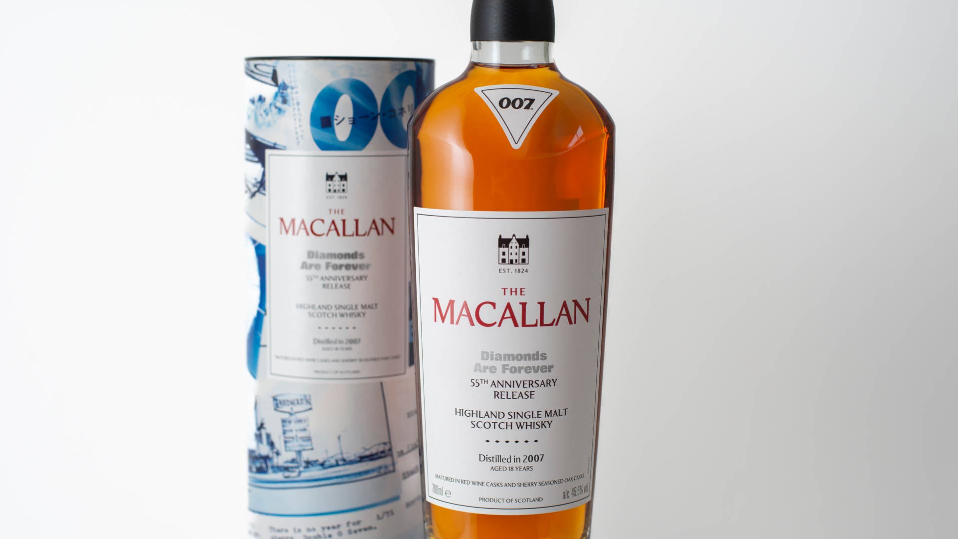 The Macallan Releases 'Diamonds Are Forever' James Bond Whisky