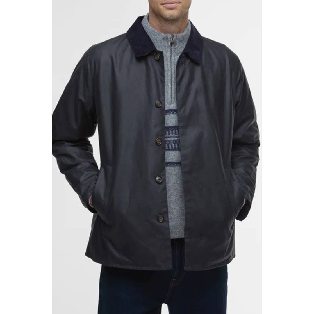 Barbour's Classic Waxed Cotton Lorden Jacket Is 35% Off - Men's