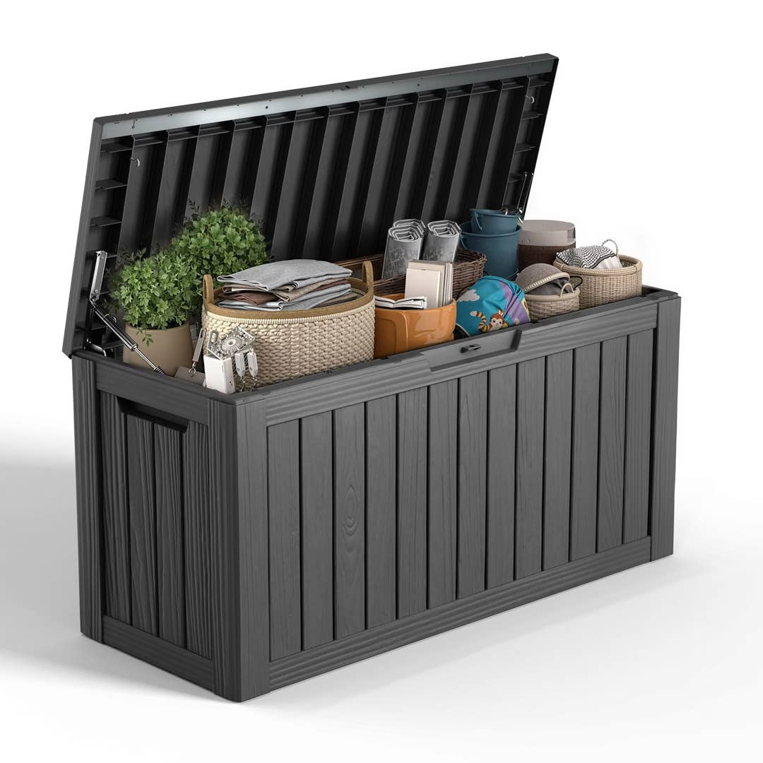 Walmart's 80-Gallon Waterproof Deck Box Is on Sale for $51 - Men's Journal