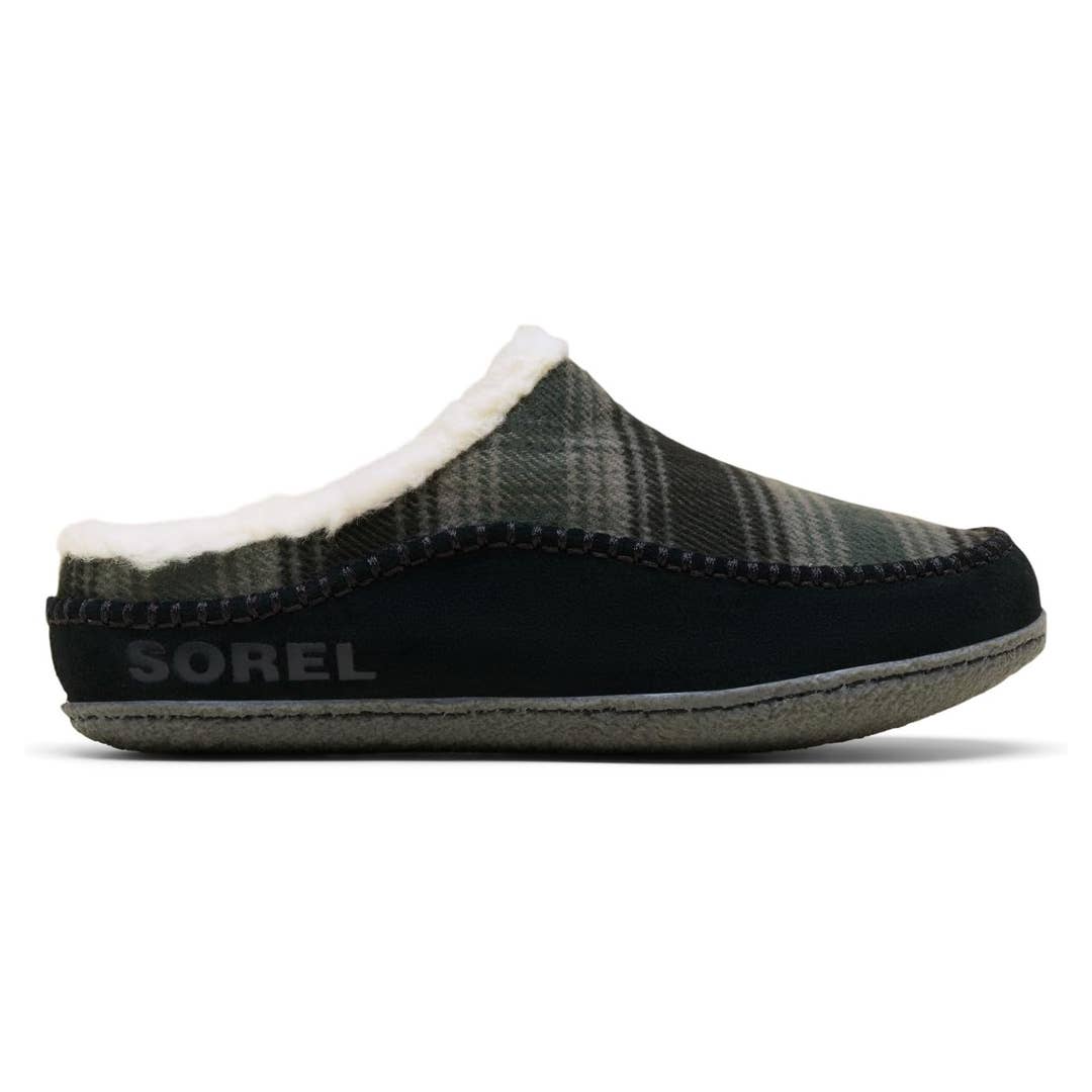 Sorel Falcon Ridge Black Suede Slippers Men\'s Size 10 Sherpa Lined House Shoes Sorel Falcon Ridge II Slippers - Men main image 4