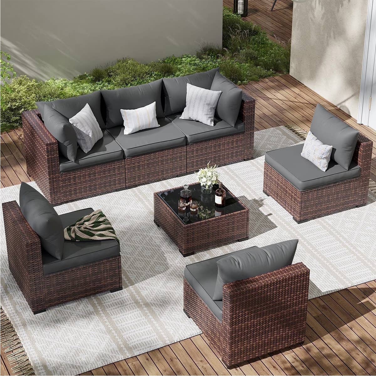 Walmart Has a 7-Piece Patio Furniture Set for Less Than $300 - Men's ...