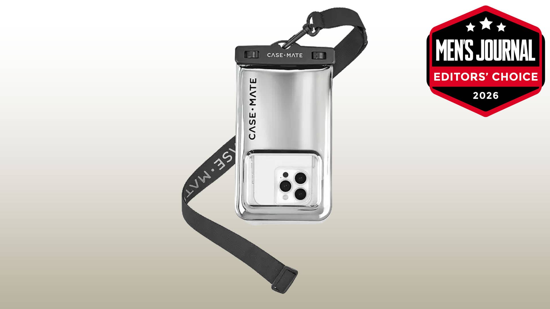 Case-Mate Silver Chrome Waterproof Floating Pouch Review - Men's Journal