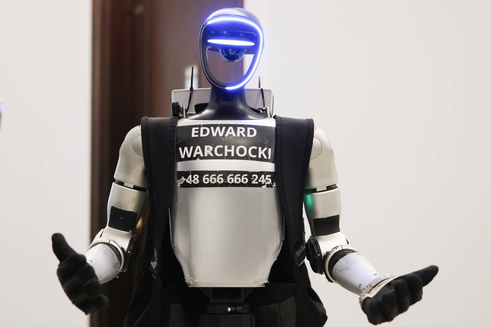 Humanoid Robot Edward Chases Boars in Viral Video - Men's Journal