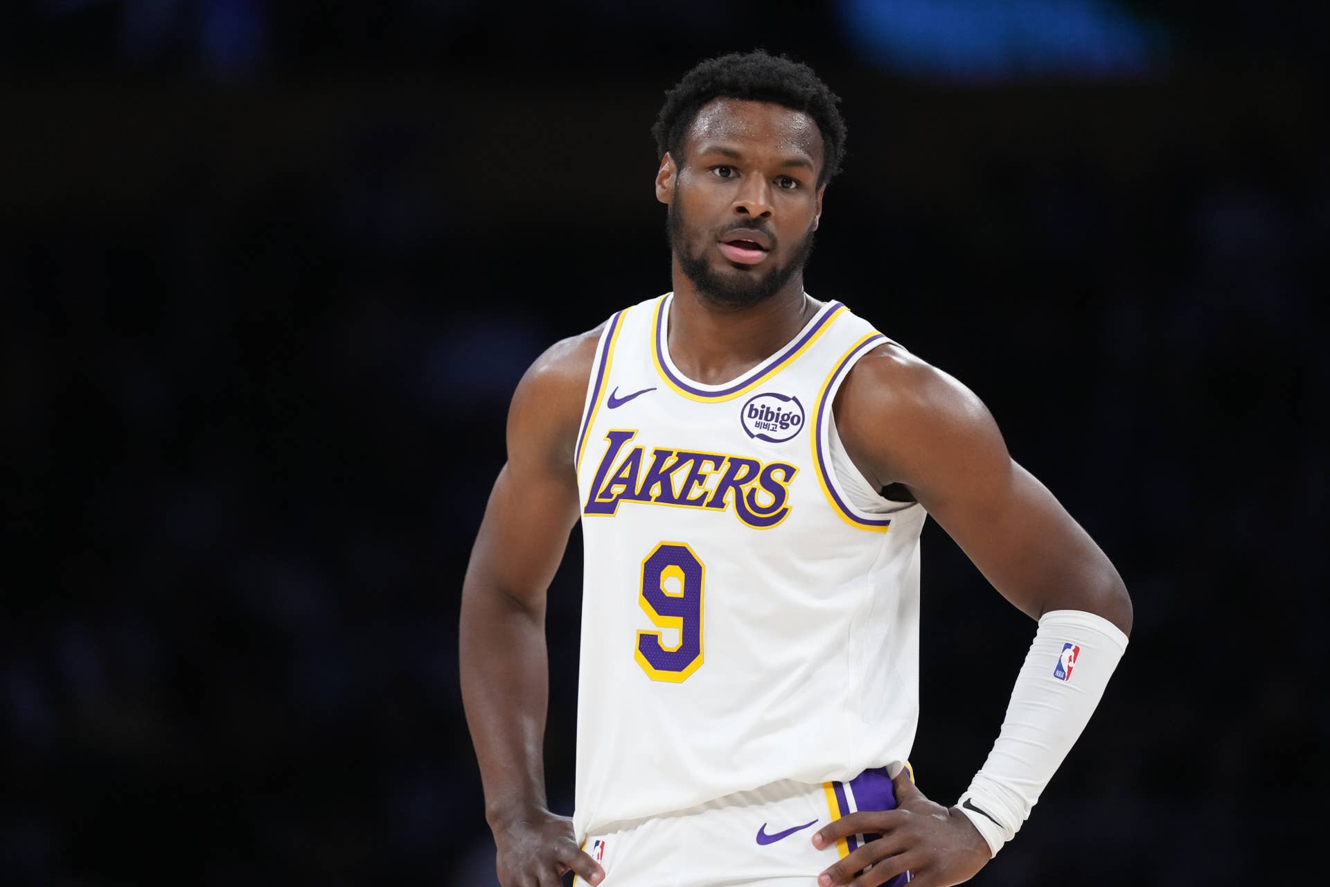 Bronny James' Nike Logo Trademark Denied Before NBA Playoffs - Men's ...