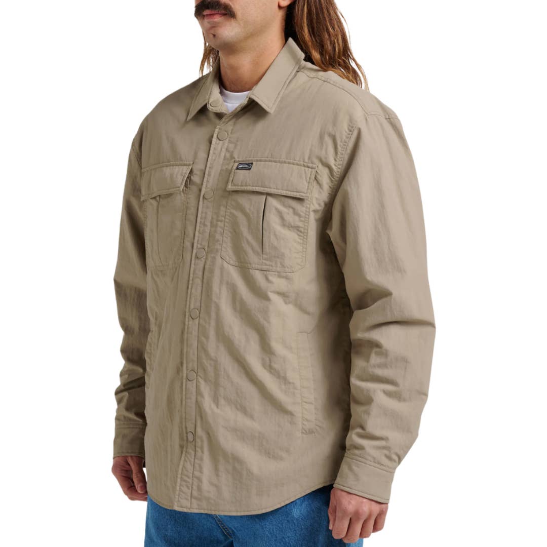 Quiksilver Cold Water Repellent Snap Shacket&comma; &dollar;30 &lpar;was &dollar;89&rpar;