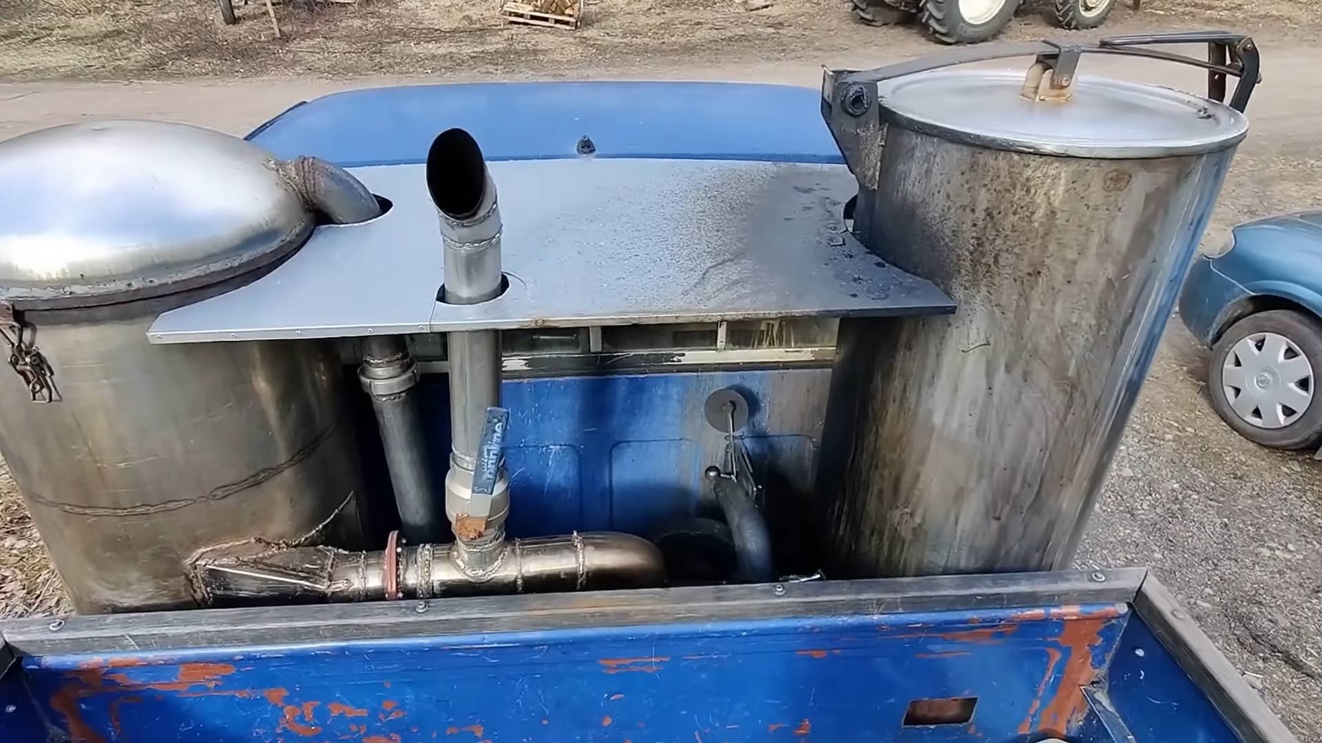 One Man Beat High Gas Prices By Building A Wood-Burning Truck - Men's ...
