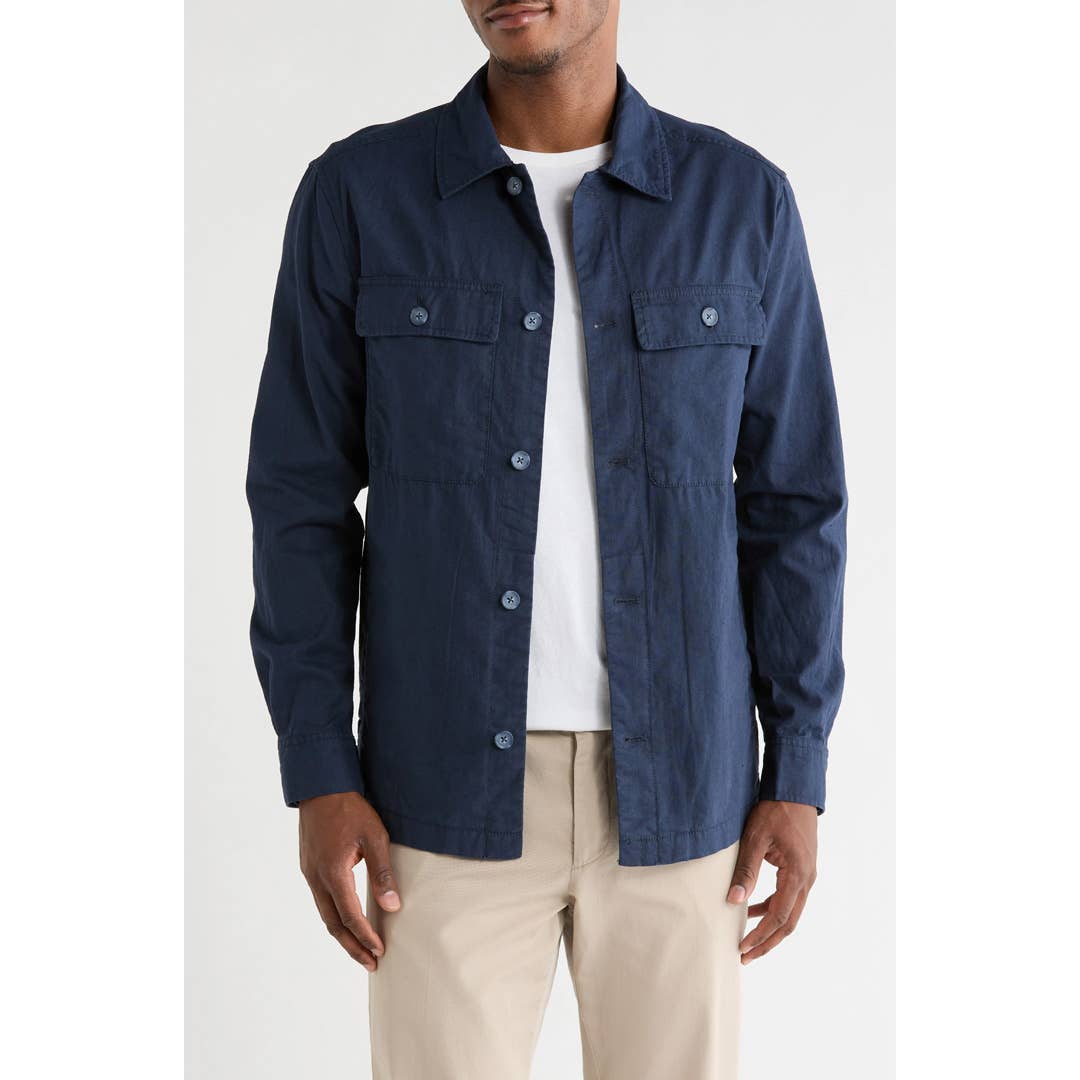 Nordstrom Rack's Linen Cotton Shirt Jacket Is Now Only $50 - Men's Journal Nordstrom Rack's Linen Cotton Shirt Jacket Is Now Only $50 - Men's Journal
