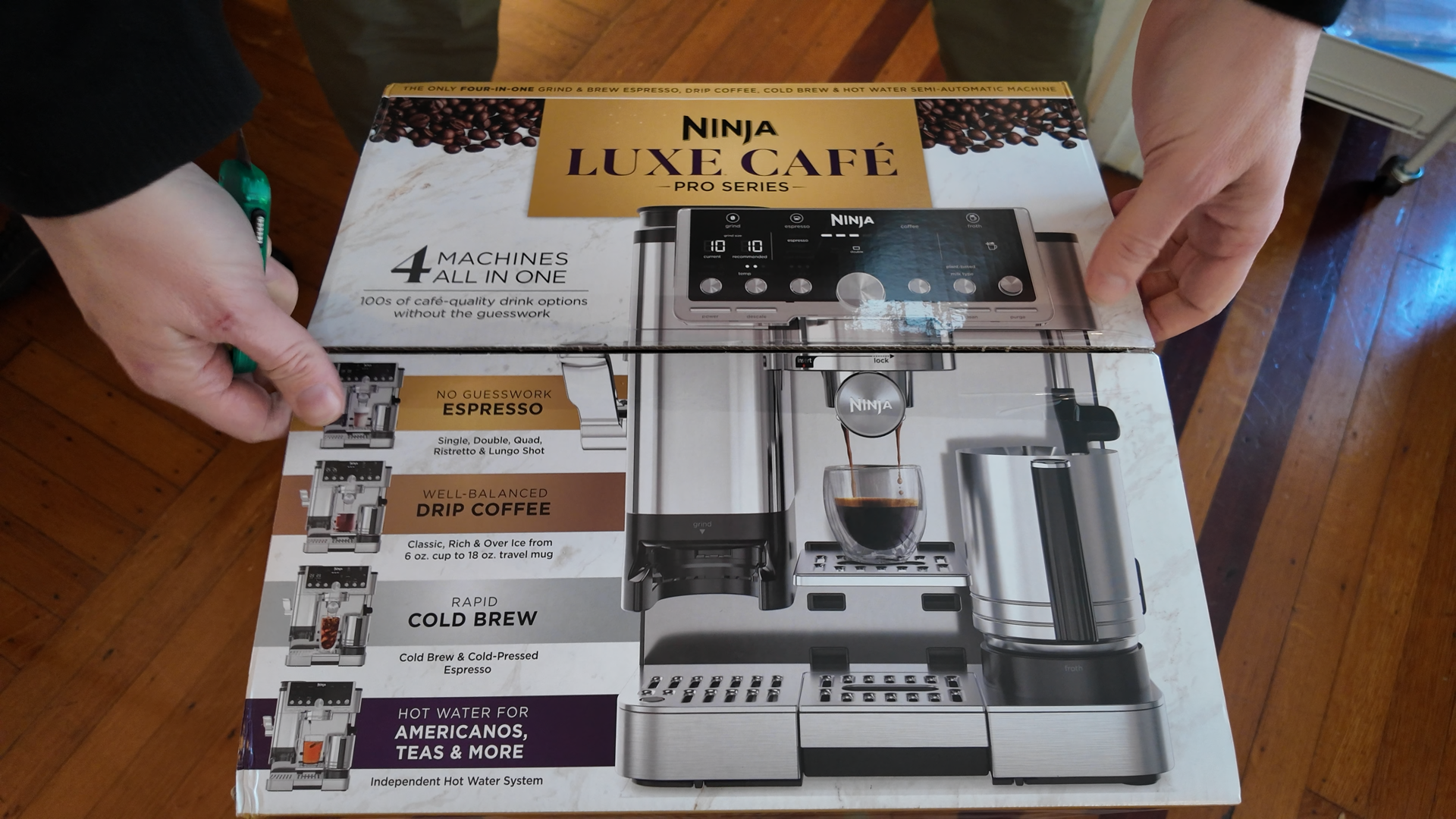 Ninja Luxe Café Review: Best Beginner Espresso Machine - Men's Journal