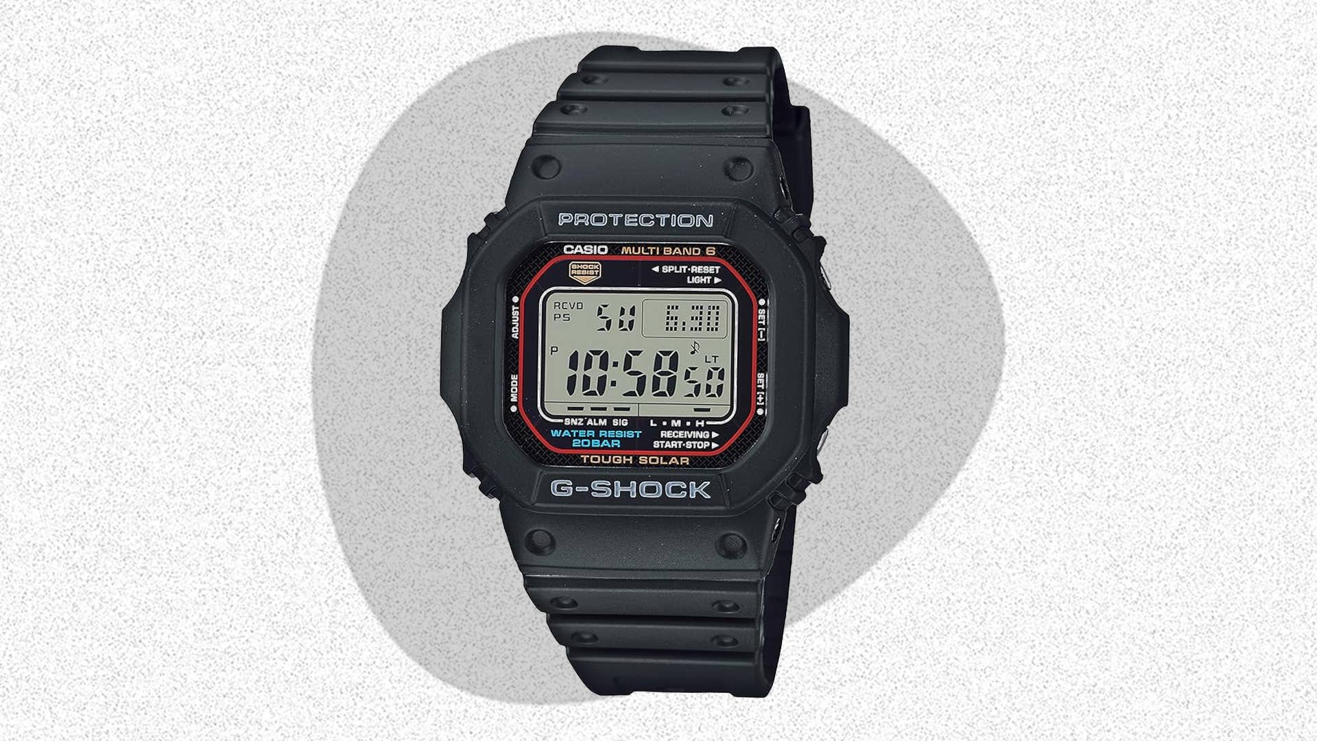 Casio's Retro Solar-Powered G-Shock Watch Is Over $50 Off - Men's