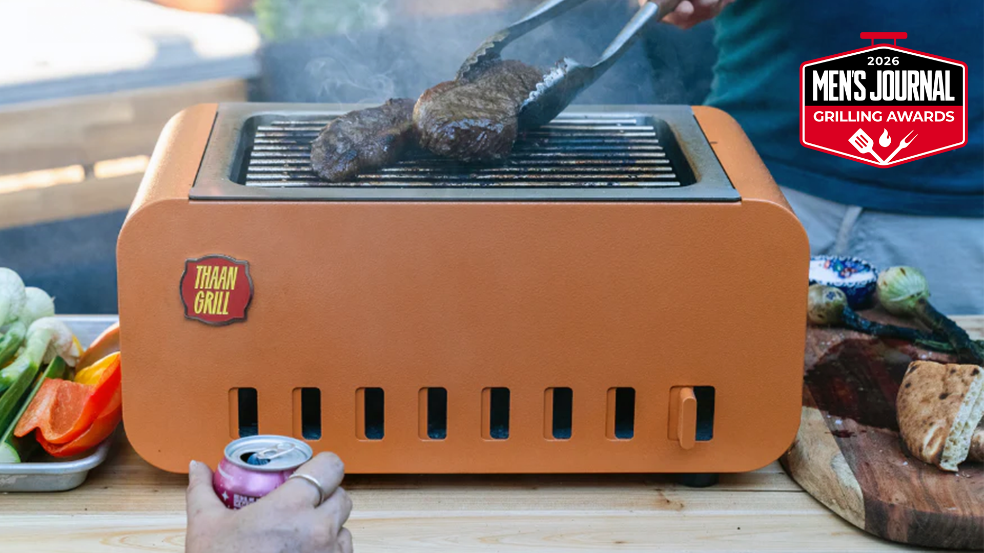Thaan Grill Review: Best Portable Charcoal Grill 2026 - Men's Journal