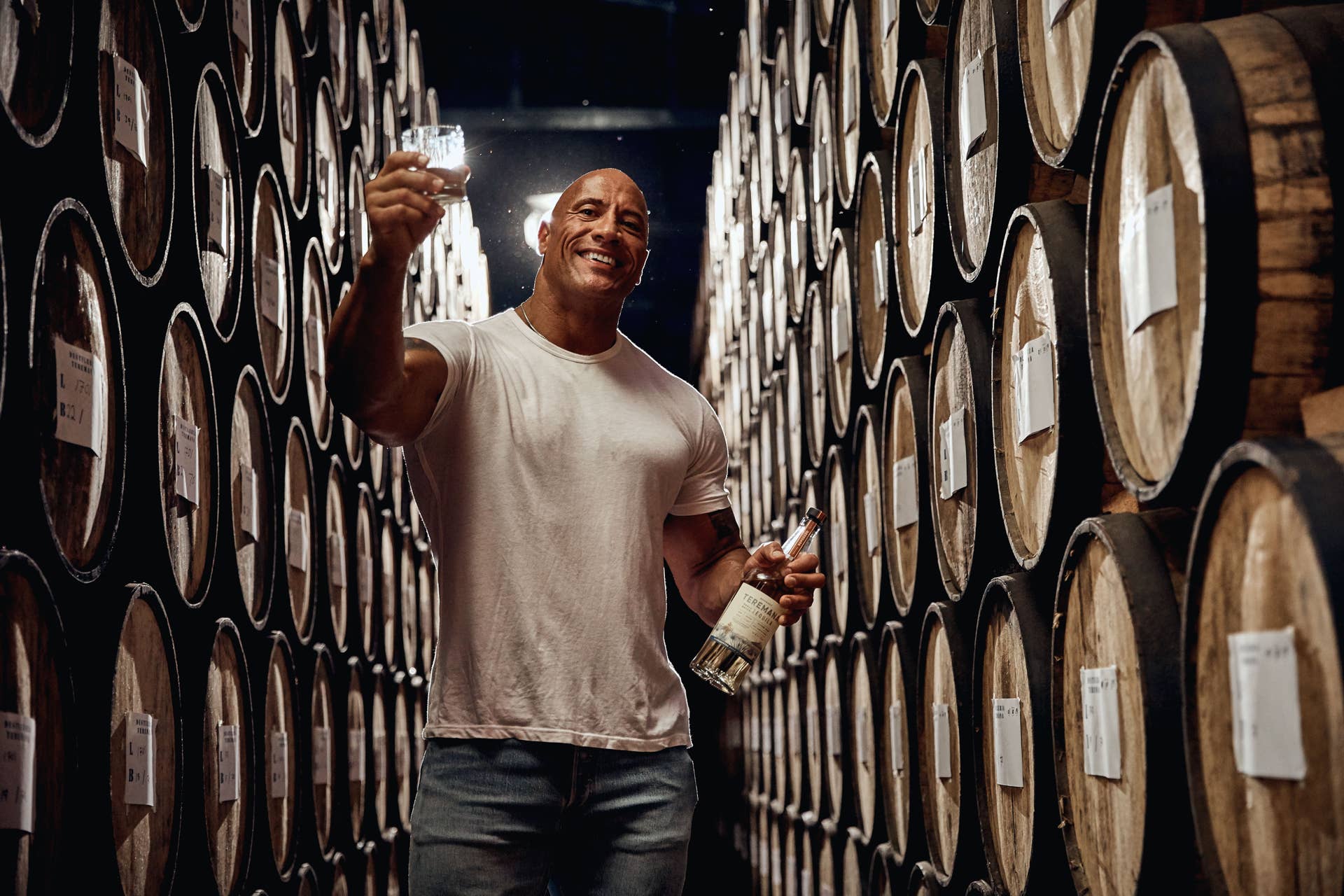 Dwayne ‘The Rock’ Johnson Plays Tequila-Gifting Santa in Sin City: Watch