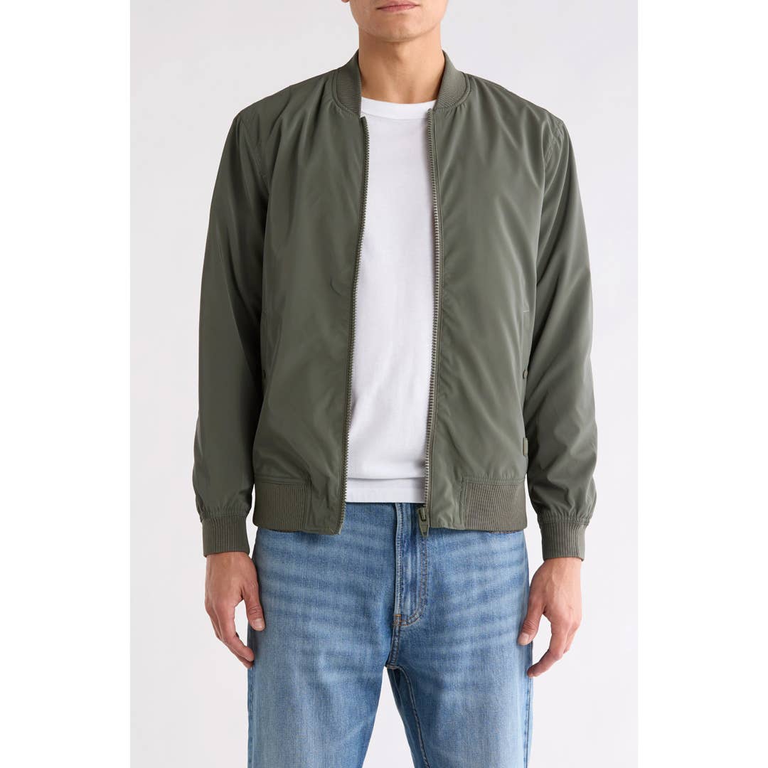 Denim and Flower Bomber Jacket&comma; &dollar;19 &lpar;was &dollar;30&rpar;