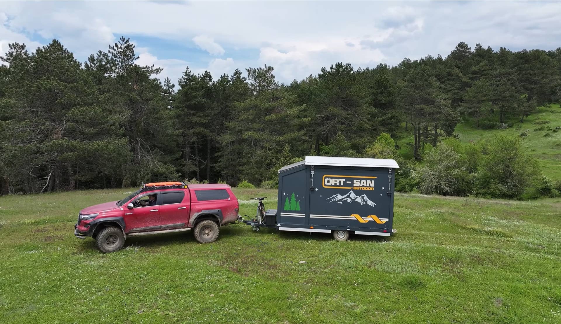 Photo inspiration: Fresh Look at This Compact Camper Opens Like An Accordion And Turns Into
