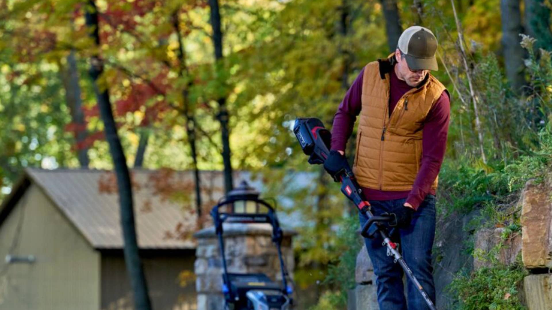 Toro 60V Max Telescoping Carbon Fiber String Trimmer Review - Men's Journal