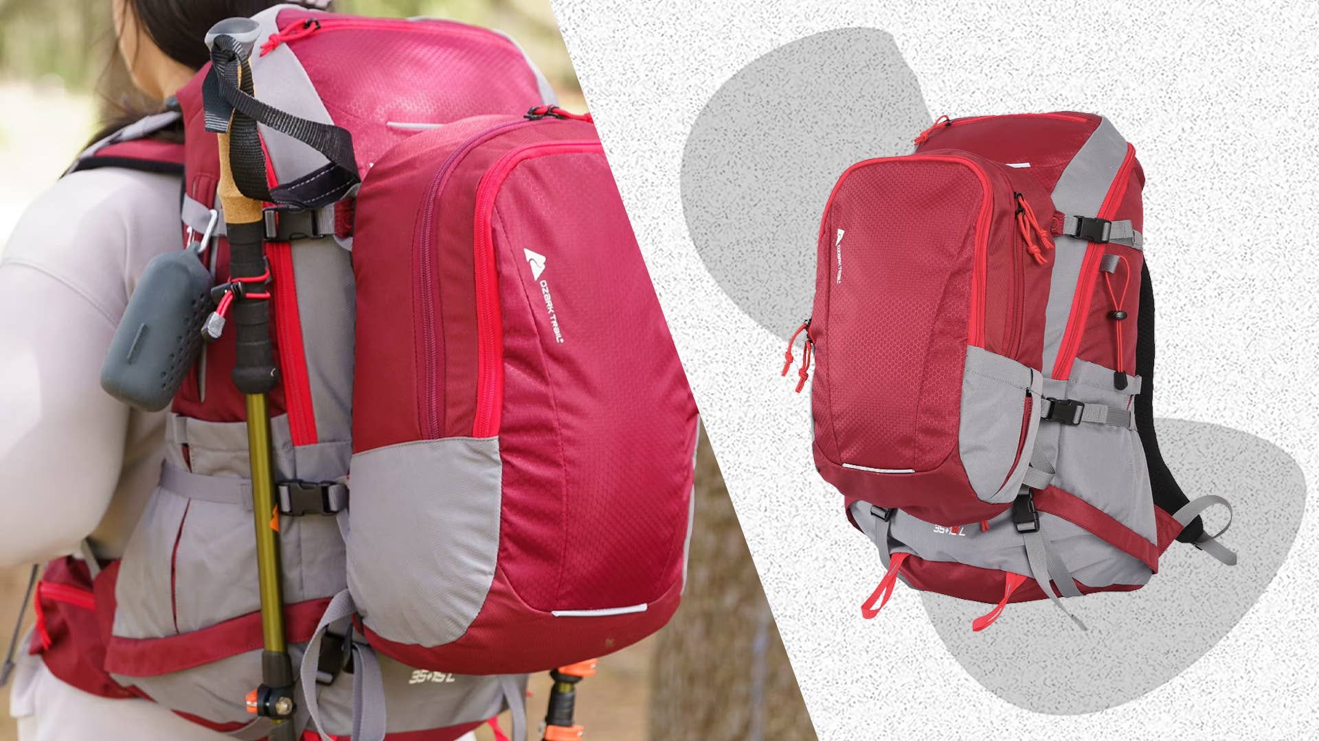 best budget hiking backpack walmart Walmart's Ozark Trail Hiking Backpack Is Now Only $15