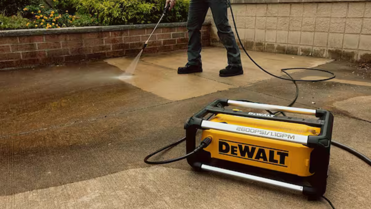 This Compact DeWalt Tool Made Cleaning My Patio Feel Almost Too Easy