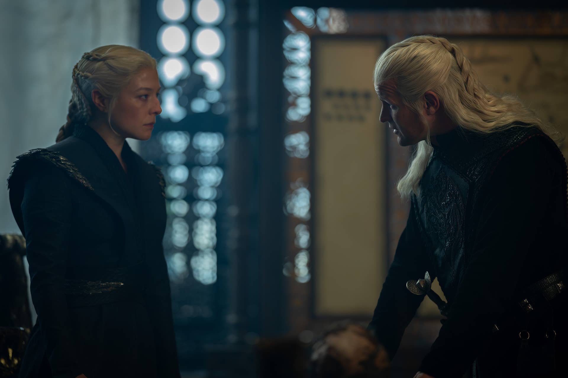 Emma D'Arcy as Rhaenyra and Matt Smith as Daemon in 'House of the Dragon' Season 3, Episode 4
