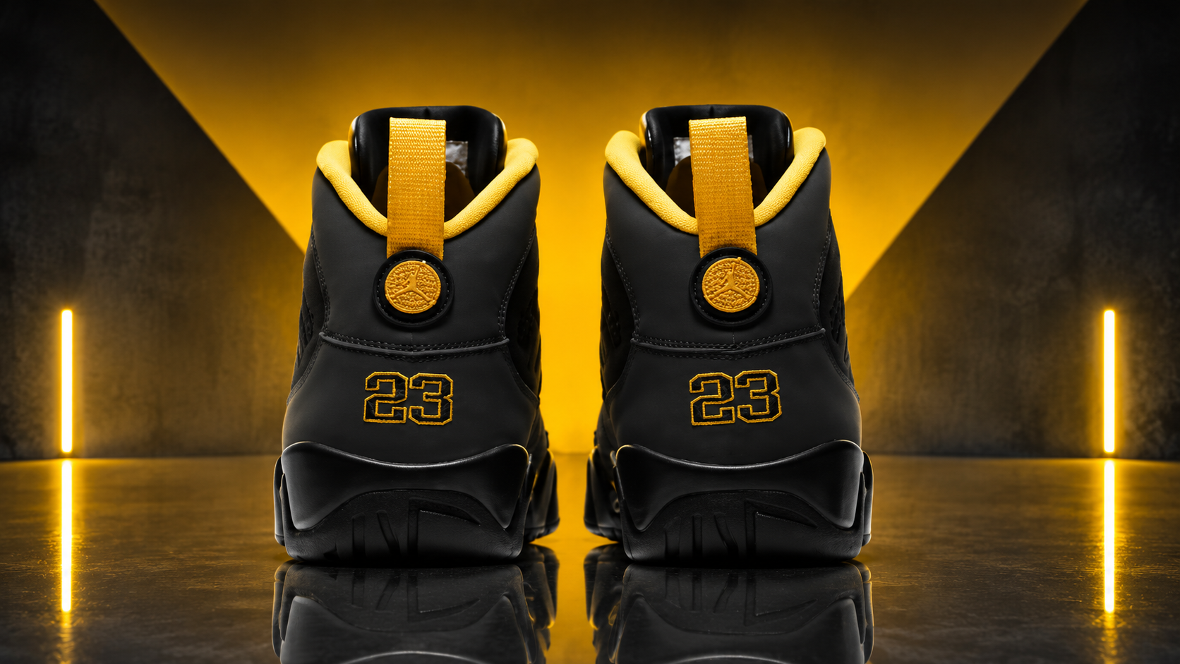 Air Jordan 9 Dark Charcoal University Gold: Where to Buy - Men's