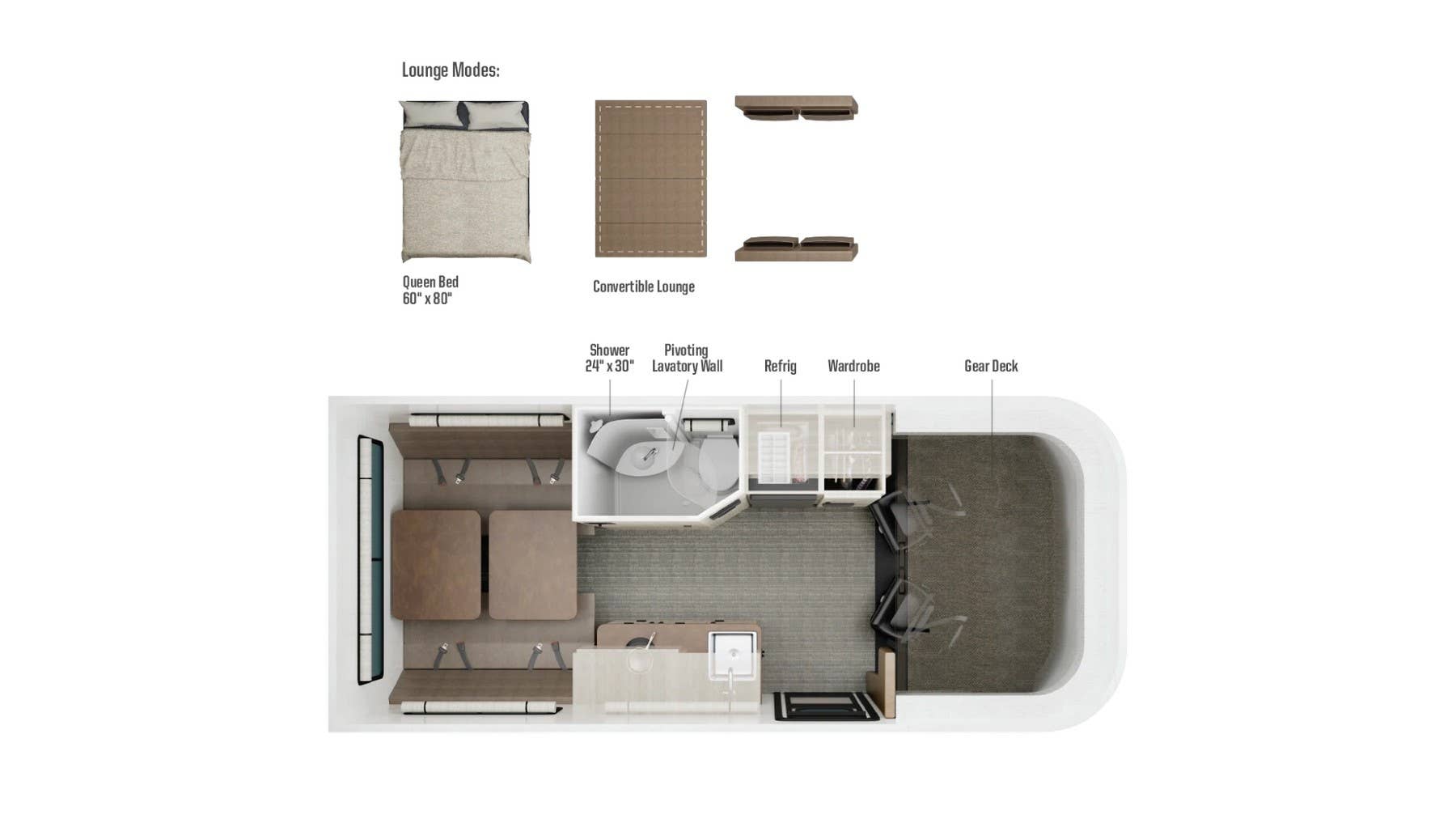 Winnebago’s New 20-Foot Motorhome Packs a Real Bathroom and Sleeps Four ...