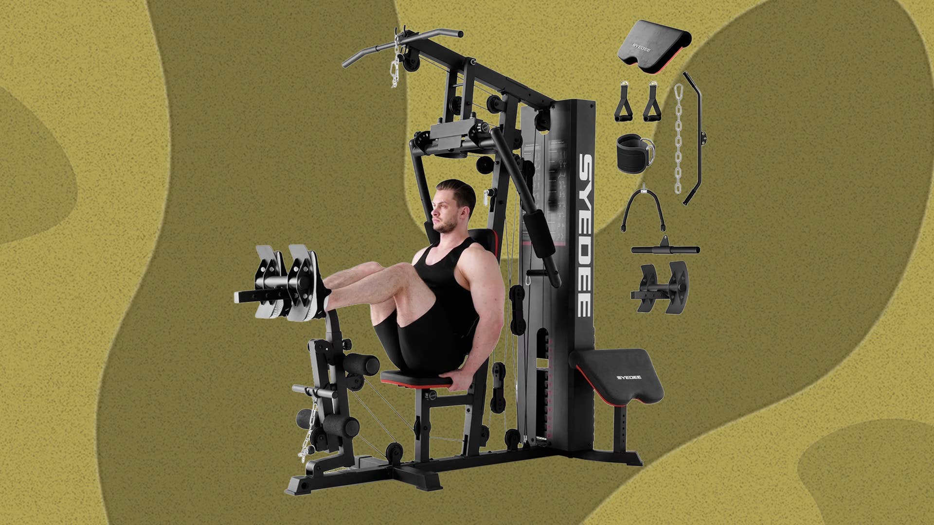 Walmart Is Selling the Syedee Home Gym Station for Only $440 - Men's ...