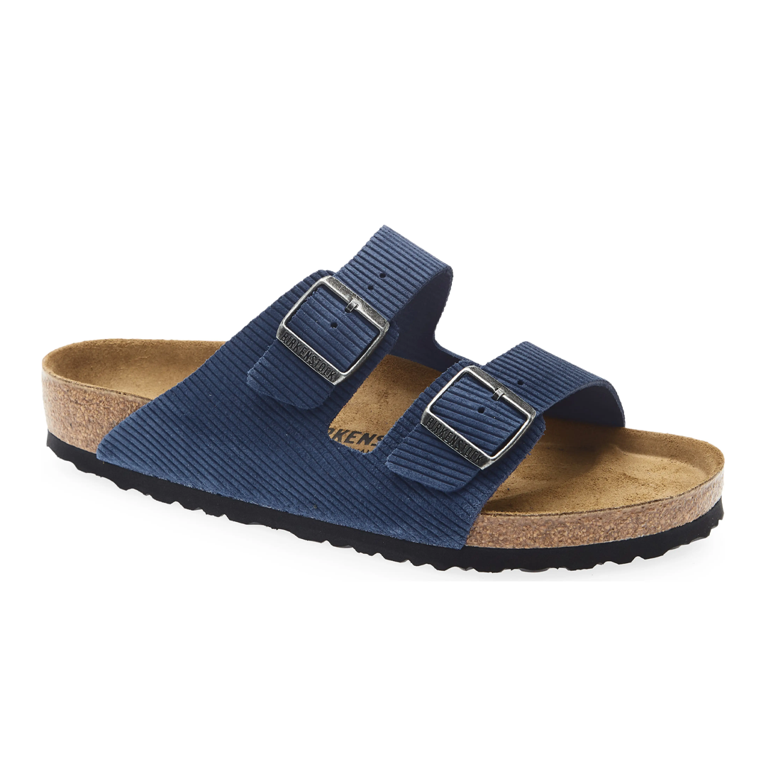 Birkenstock Arizona Corduroy Slide Sandal Navy Blue size 11 Birkenstock Arizona Corduroy Slide Sandal (Men) | Nordstromrack main image 4