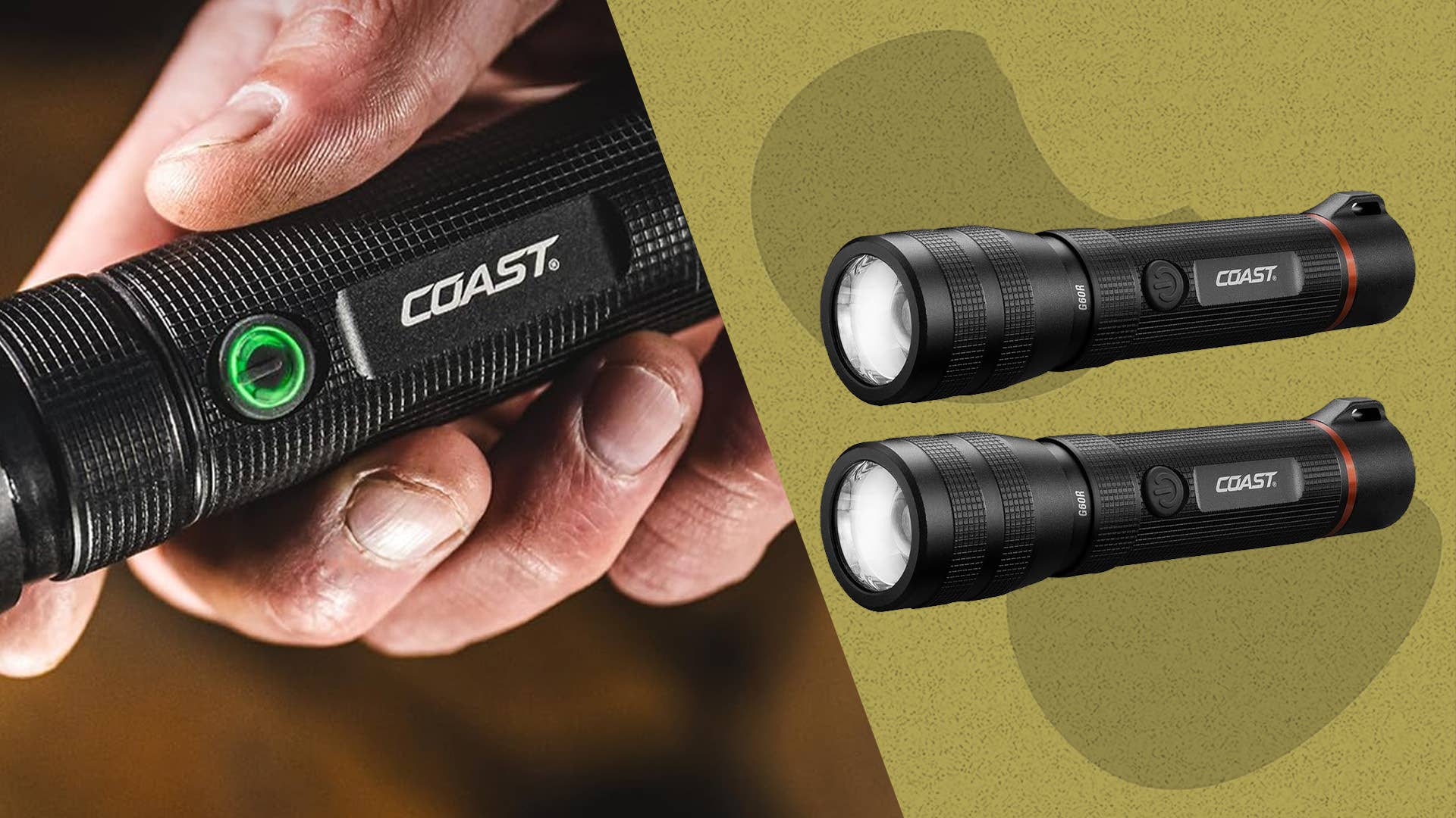 Coast's 2-Pack of Waterproof Flashlights Is on Sale for $23