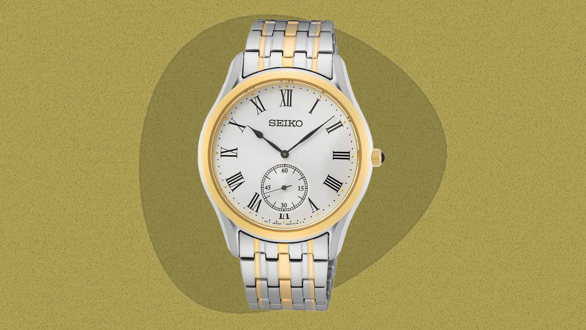 Seiko's Two-Tone Essential Dress Watch Is 48% Off at ShopHQ