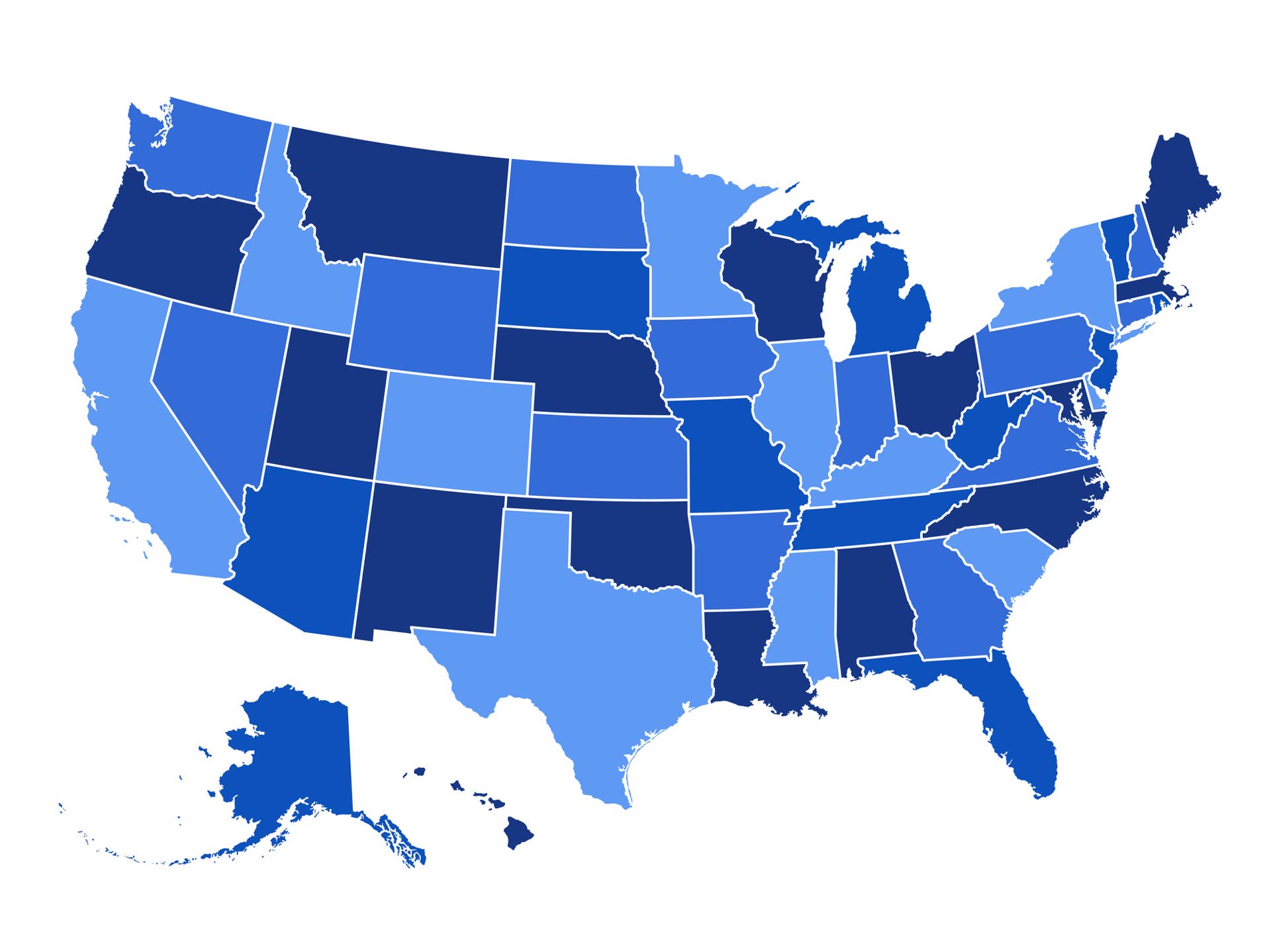 50-Year Snow Map Shows Where the US Is Getting More Snow, Not Less ...