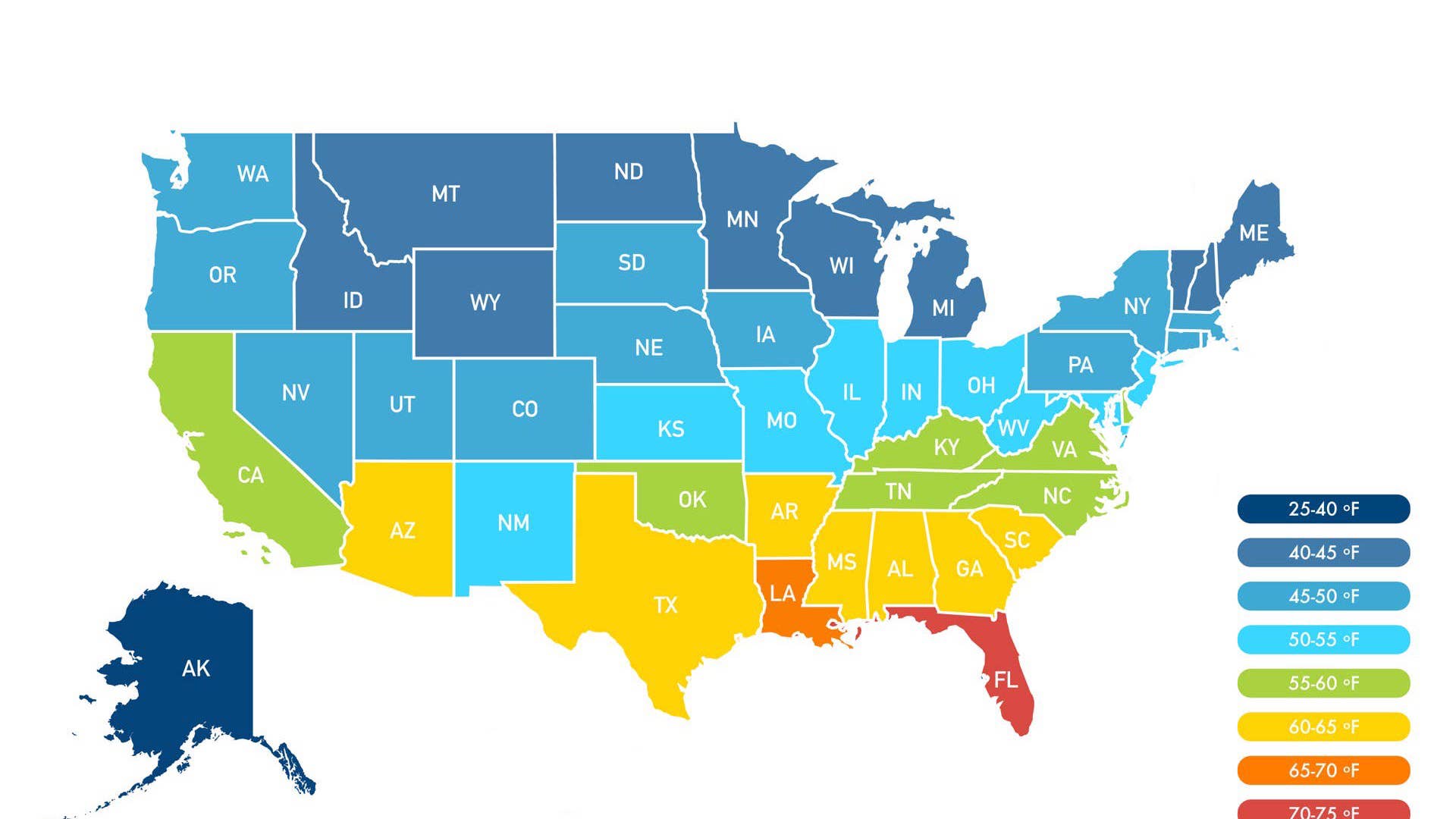 Winter Snow Map Reveals Where Snow Piles Up Across the US, and When the ...