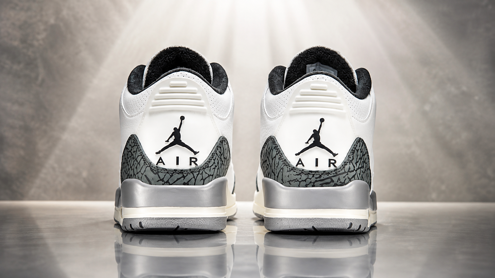 Nike Air Jordan 3 Retro Shoes \'Cement Grey\' (2024) CT8532-106 Men\'s Size 13 Air Jordan 3 Retro “CEMENT GREY” CT8532-106 Men main image 3