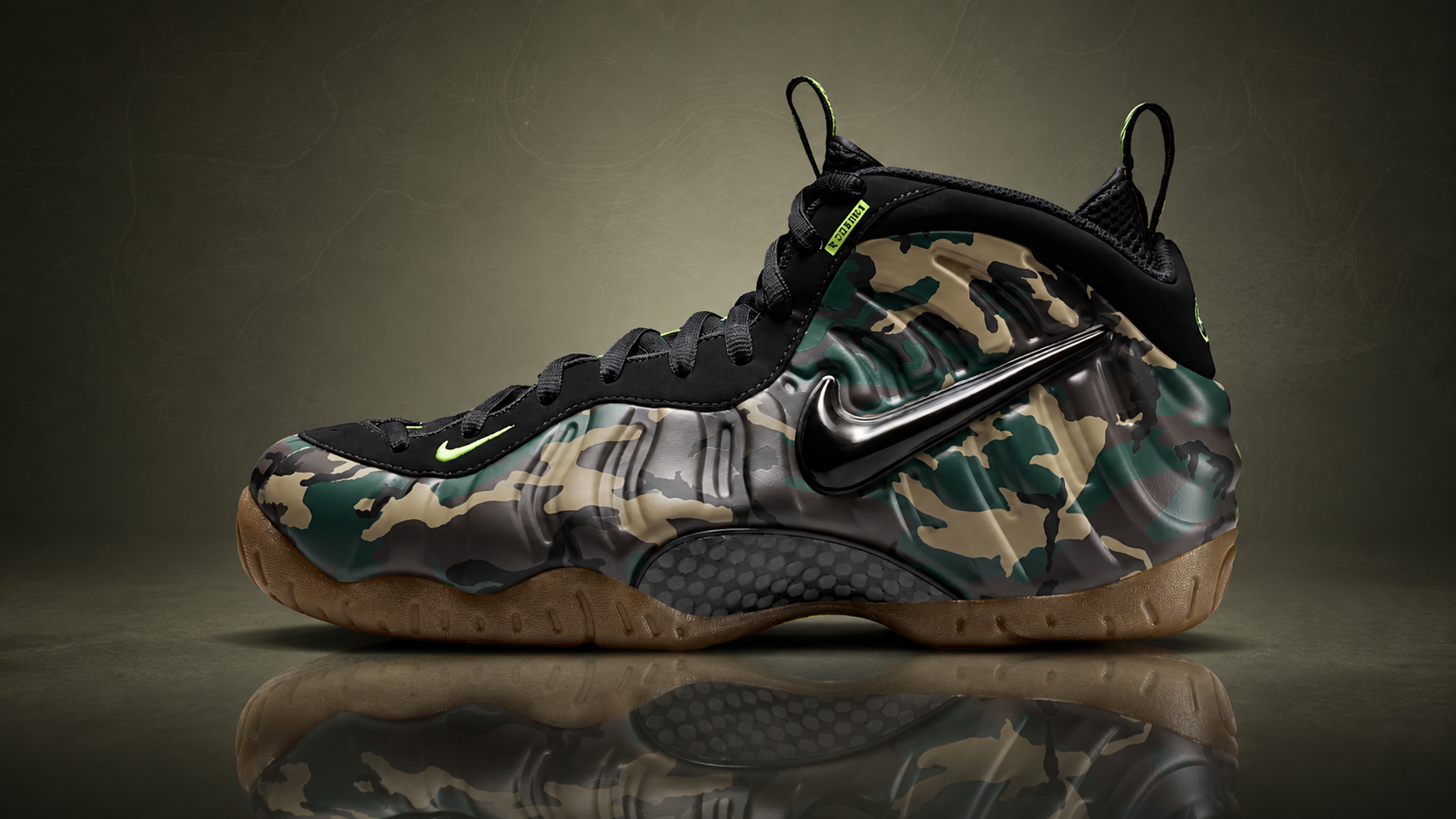 Nike Air Foamposite Pro 'Green Camo': Release Date & Price - Men's