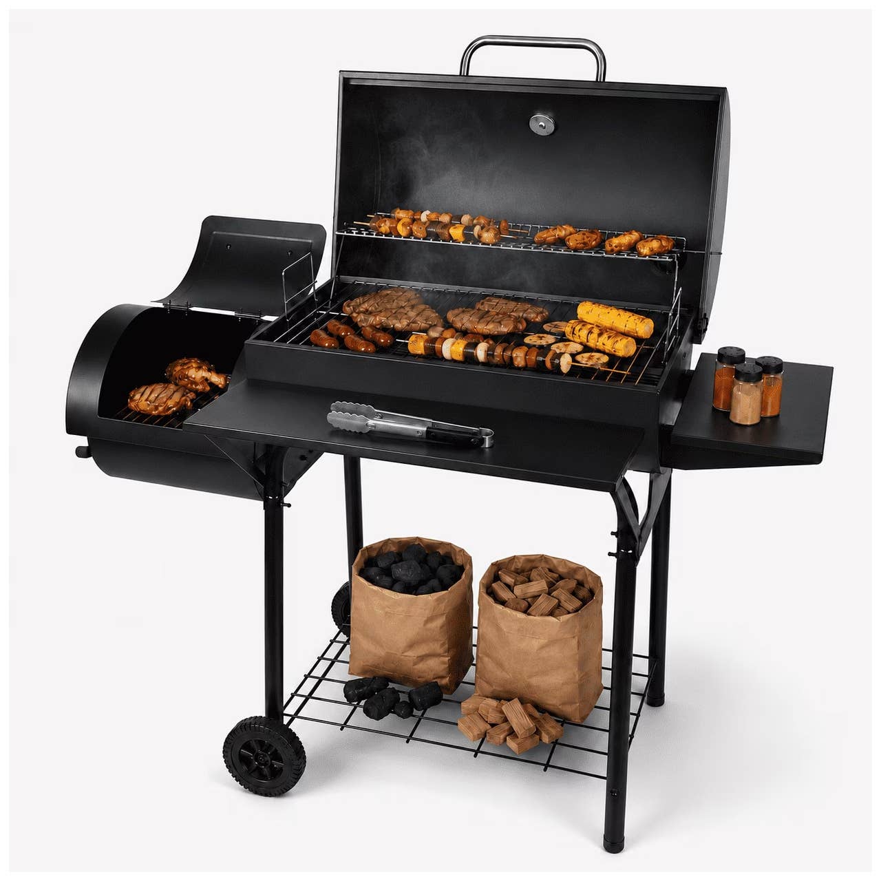 Walmart Sells a $135 Grill-Smoker That Fits Over 26 Burgers - Men's Journal