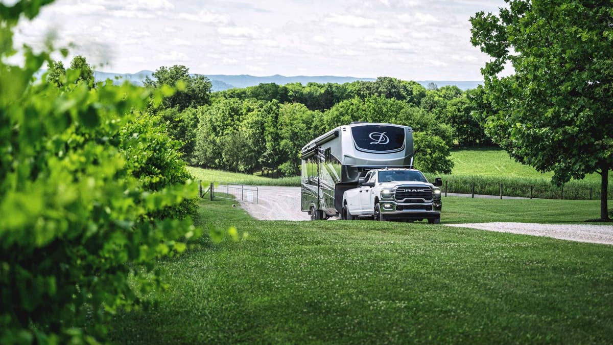 DRV's 43-Foot Luxury RV Returns With a Dishwasher and King Bed