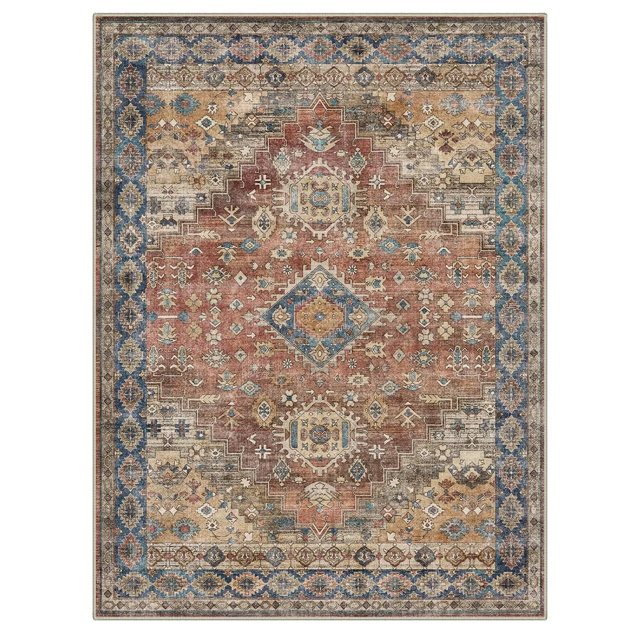 Deorab 5-by-8 Chenille Imitation Outdoor Rug, $56 (was $110)