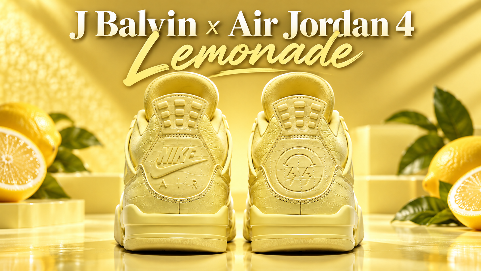 J Balvin Air Jordan 4 'Lemonade' ('Amazonas'): Where to Buy - Men's Journal
