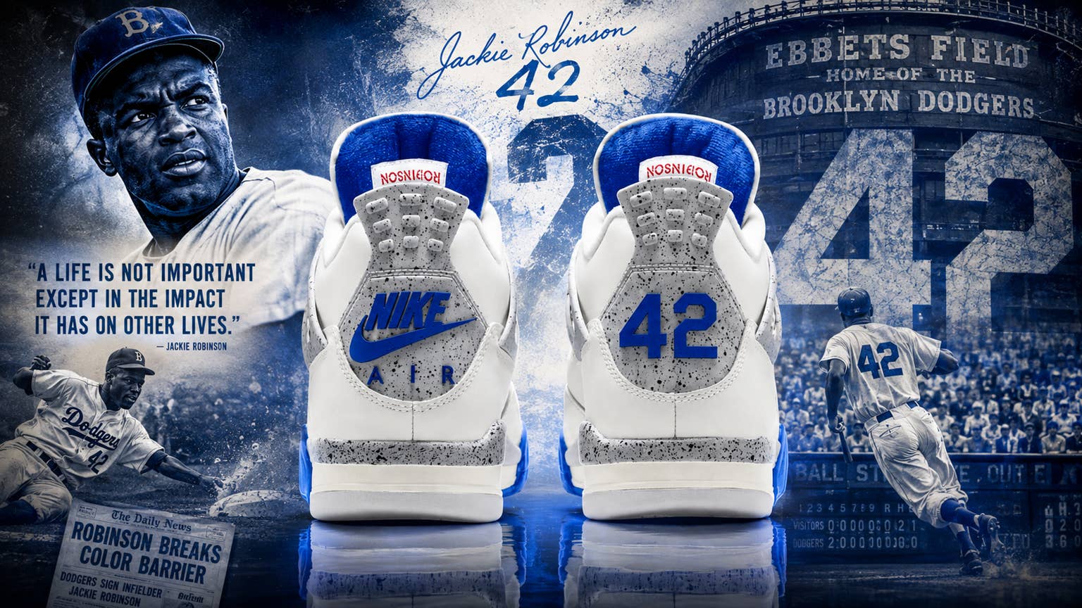 Air Jordan 4 'Jackie Robinson' Release Date & Price - Men's Journal