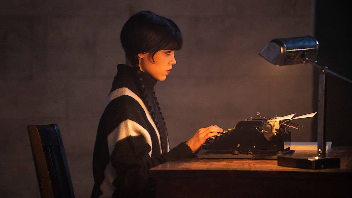 Jenna Ortega as Wednesday Addams