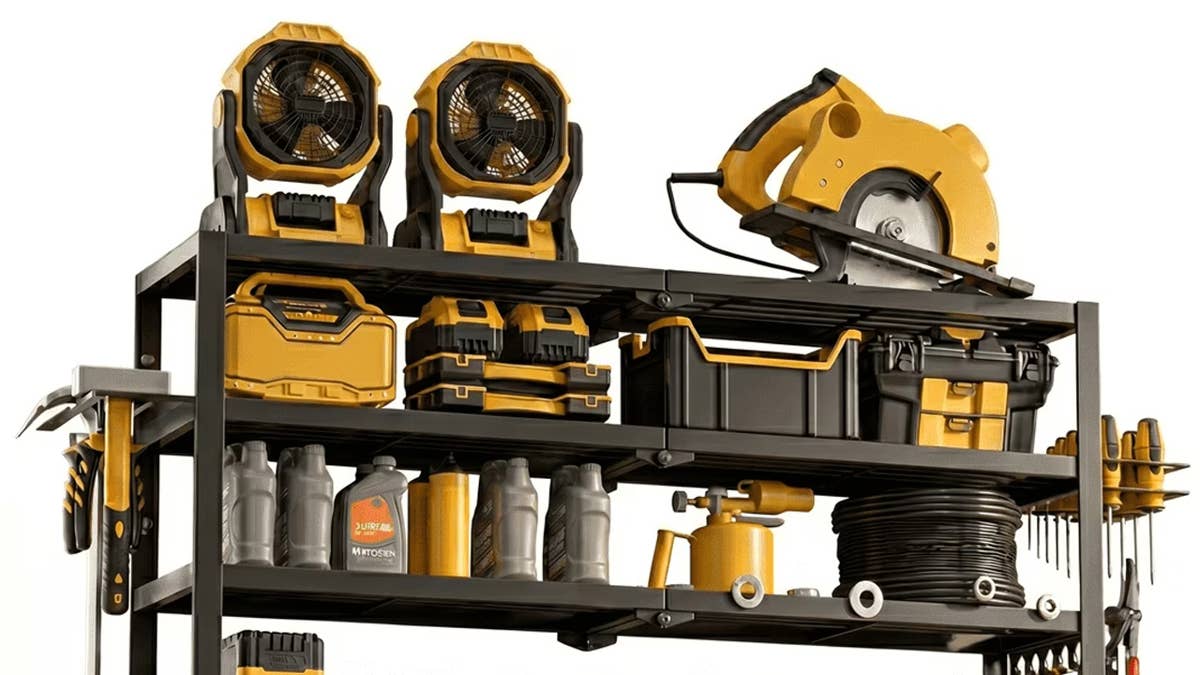Riousery Power Tool Organizer, $41 (was $123)