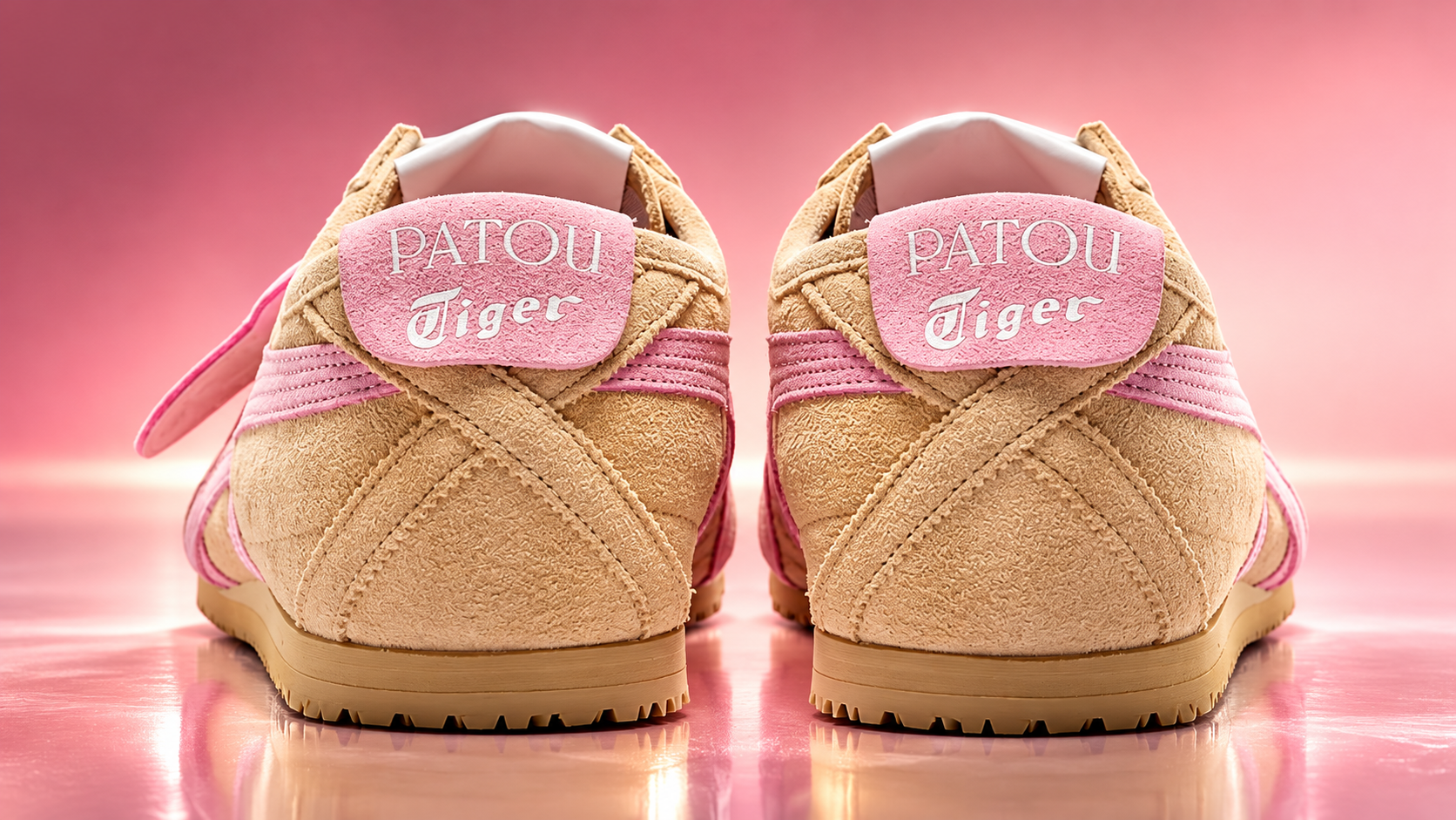 Onitsuka Tiger PATOU MEXICO 66 コラボ 24cm Onitsuka Tiger x PATOU Mexico 66 'Putty Cotton Candy': Price