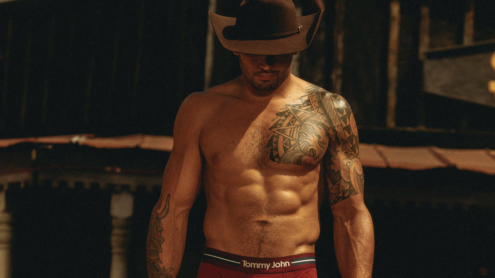 View post: Colton Underwood Turned Tommy John’s New Underwear Campaign Into a High-Noon Standoff
